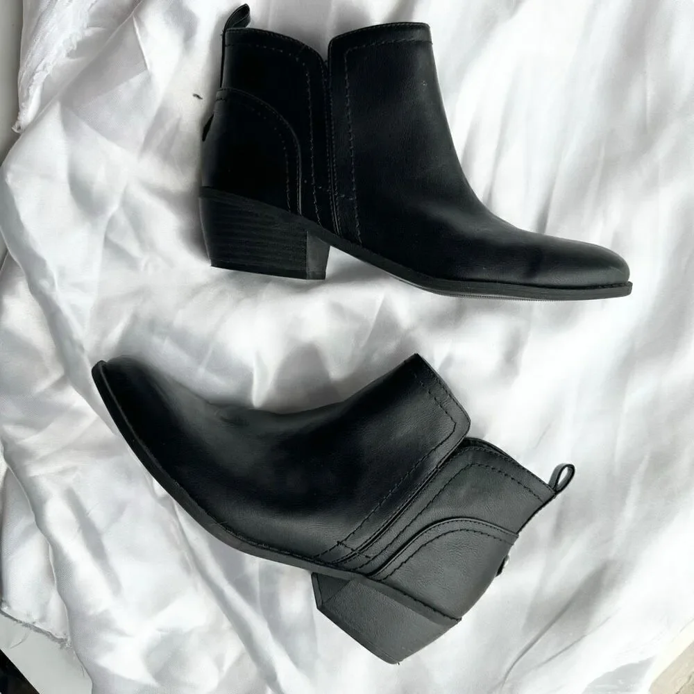 G By Guess Women’s Black Tammy Classic Booties Size 8